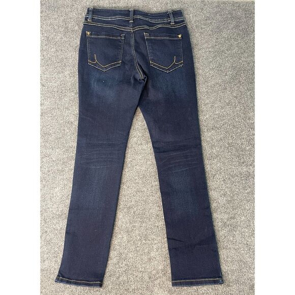 inc Denim Womens Size 8 Skinny Legs Reular Fit Blue Jeans Pre-owned - Picture 2 of 16